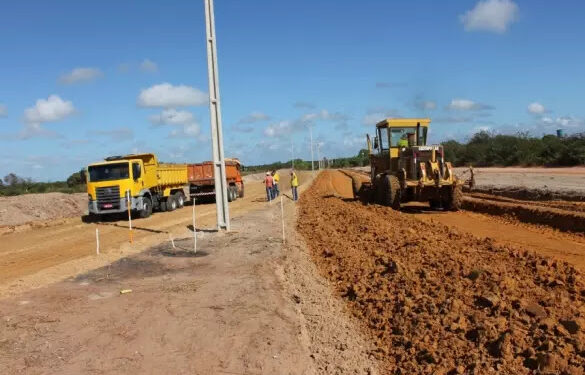 Estado inicia obras da estrada de acesso à ZPE Parnaíba