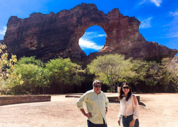Ministro do Meio Ambiente Sarney Filho faz visita  ao Parque Nacional Serra da Capivara e promete ajudar na gestão do parque