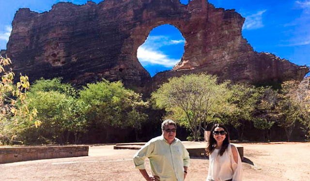 Ministro do Meio Ambiente Sarney Filho faz visita  ao Parque Nacional Serra da Capivara e promete ajudar na gestão do parque