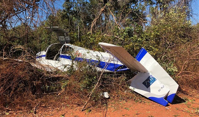 Avião com Wilson Martins e deputado Rodrigo Martins faz pouso forçado em estrada em Timon(MA)