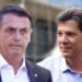 DataFolha: Bolsonaro 40%, Haddad 25% / IBOPE: Bolsonaro 41%, Haddad tem 25% dos votos válidos