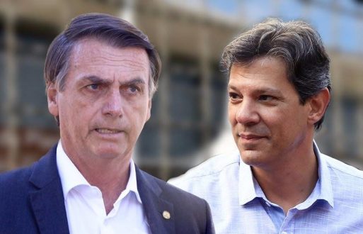 DataFolha: Bolsonaro 40%, Haddad 25% / IBOPE: Bolsonaro 41%, Haddad tem 25% dos votos válidos